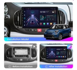 Autoradio android Per Fiat 500L 2012 - 2017