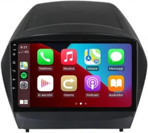 Hyundai Tucson ix35 2009-2015 CarPlay Android Auto 9"